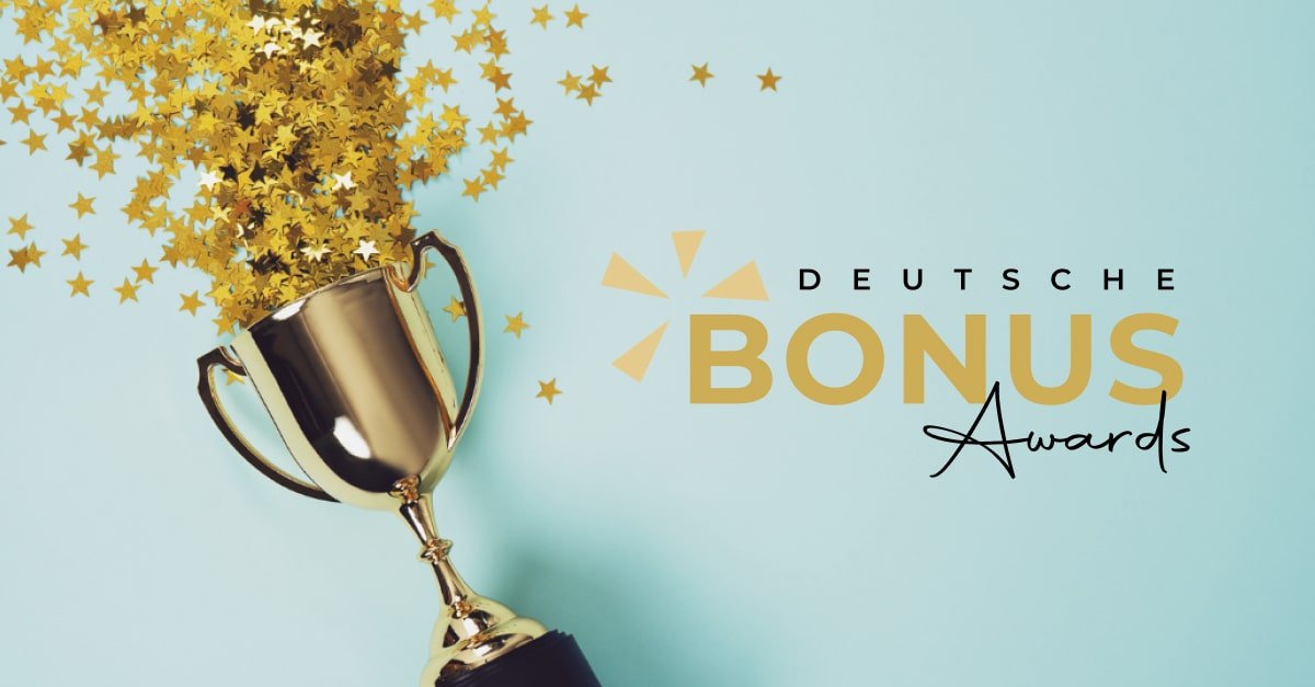 deutsche bonus awards _ awards trophy with logo